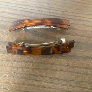 Medium Barrettes Honey  Color Pair